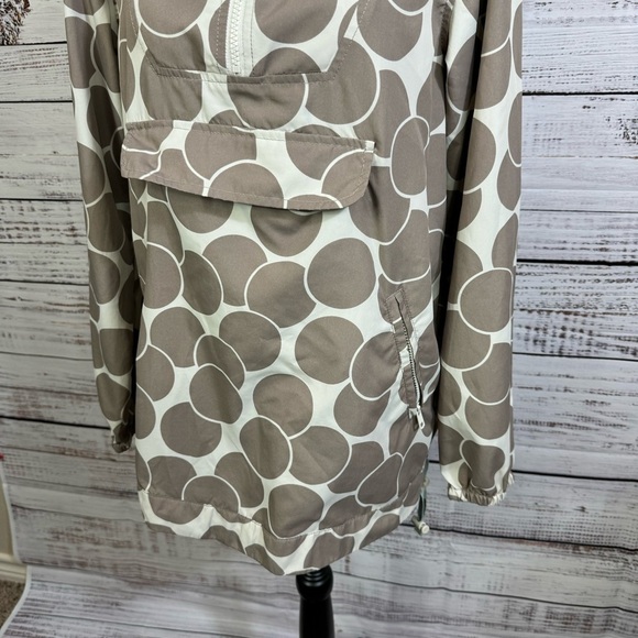 Boden half‎ zip wind breaker hooded size 4 long sleeve pullover jacket - Picture 4 of 10